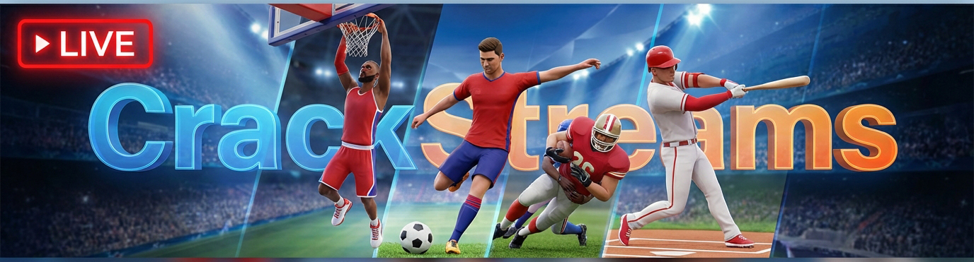 CrackStreams Live Sports Banner